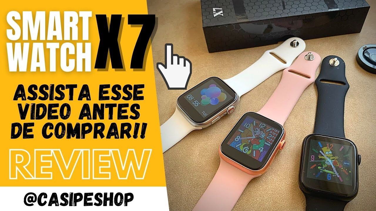 Smartwatch X Unboxing E Review Ser Que Vale A Pena