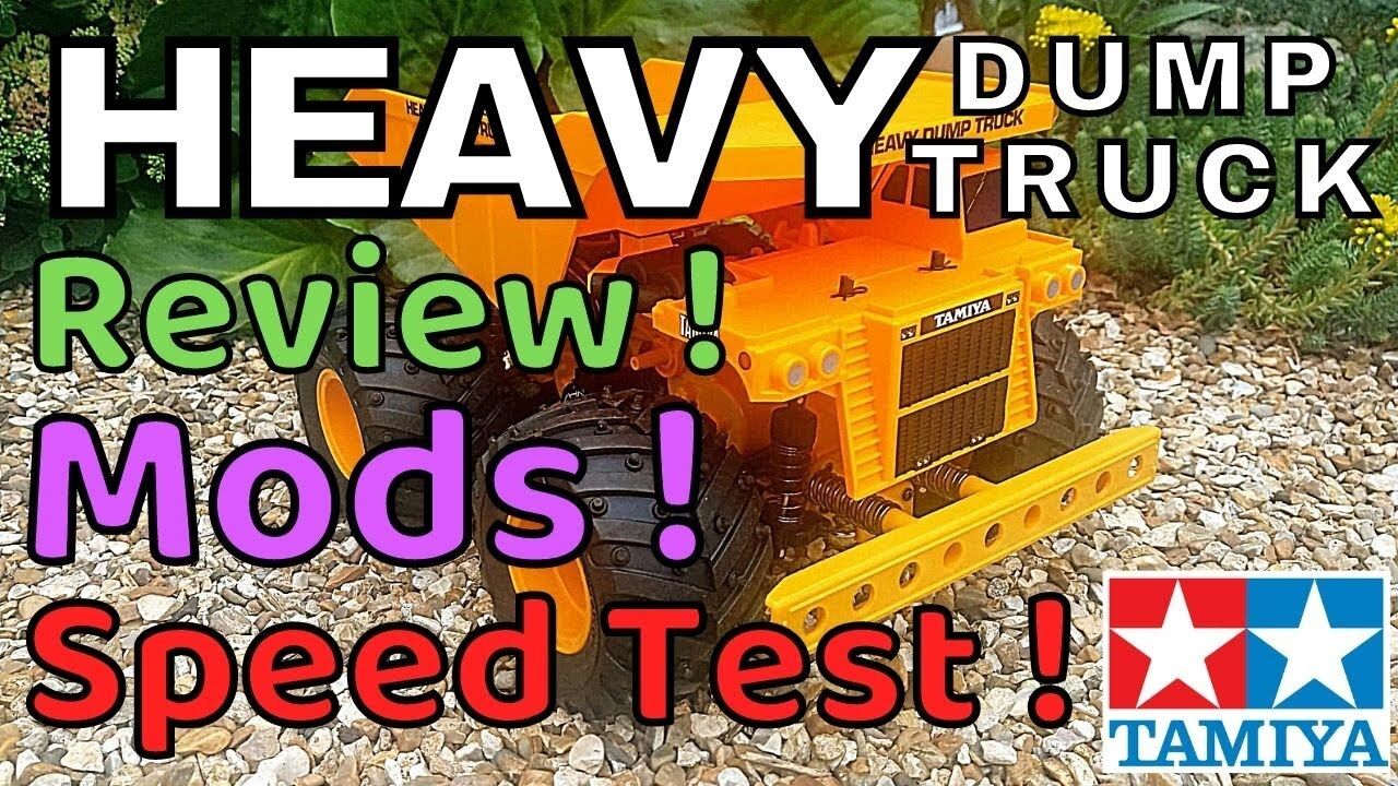 tamiya rc heavy dump truck