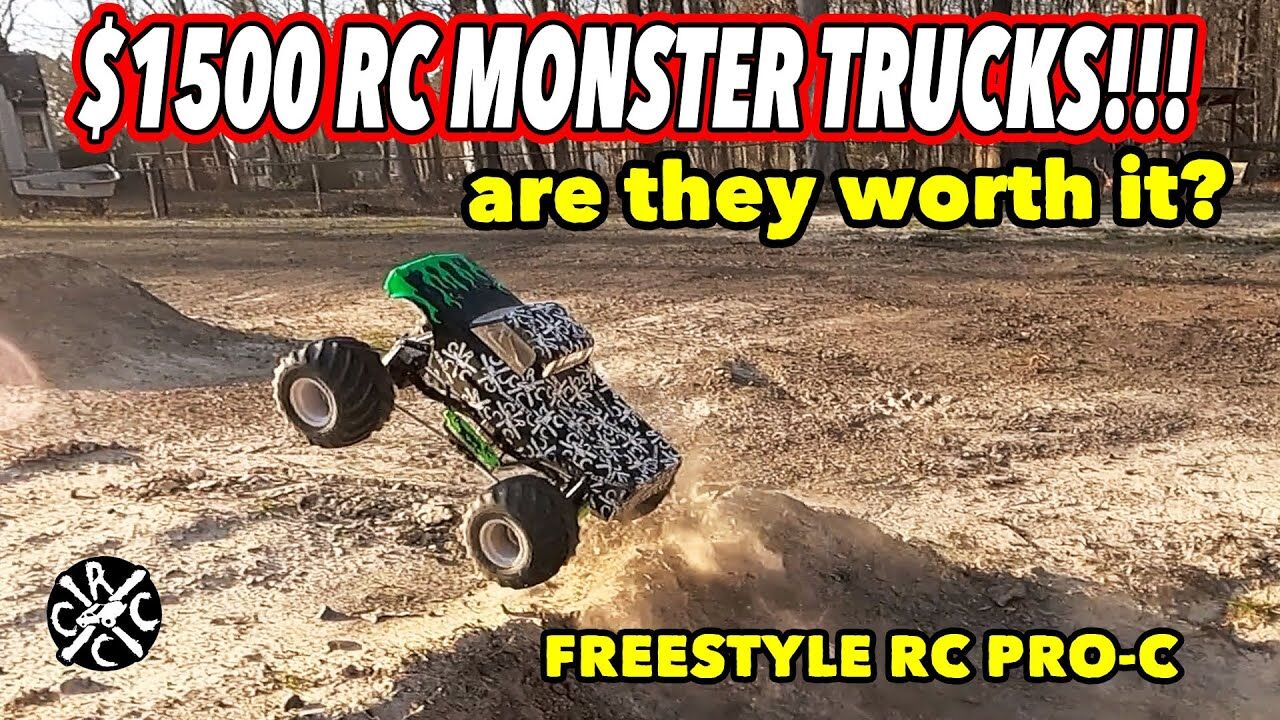 monster jam freestyle rc