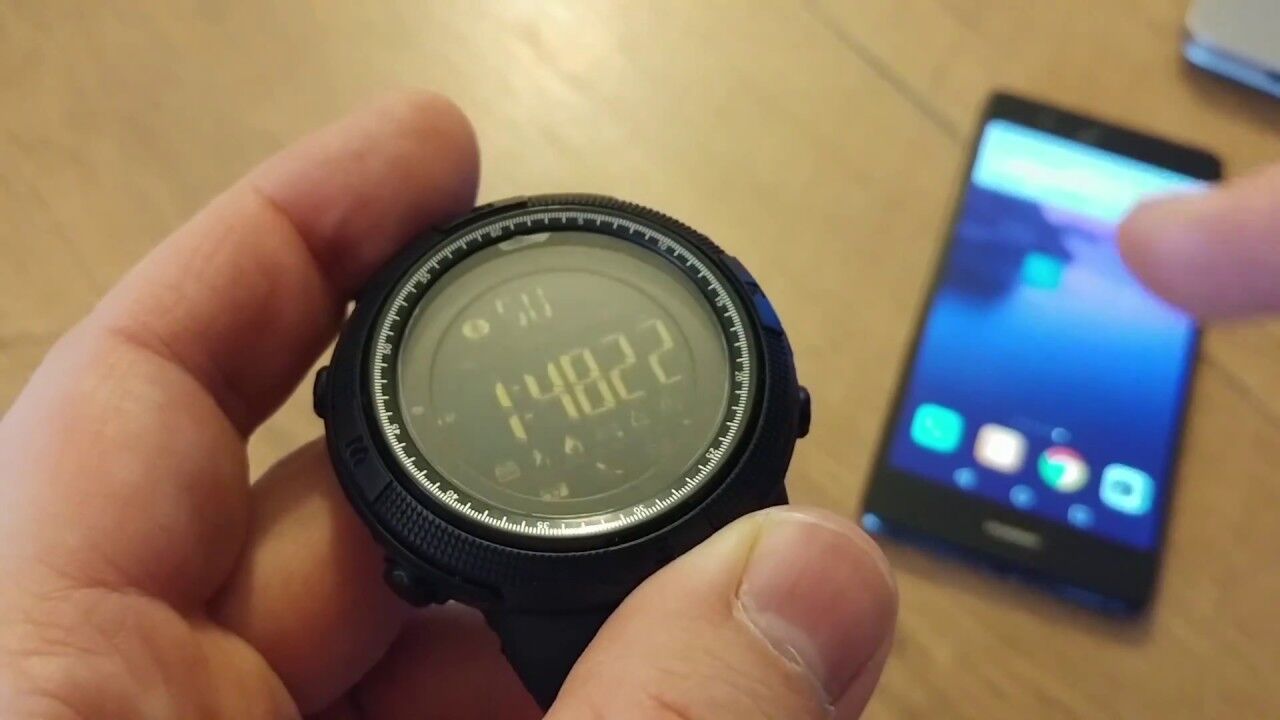 skmei 1250 bluetooth smart watch