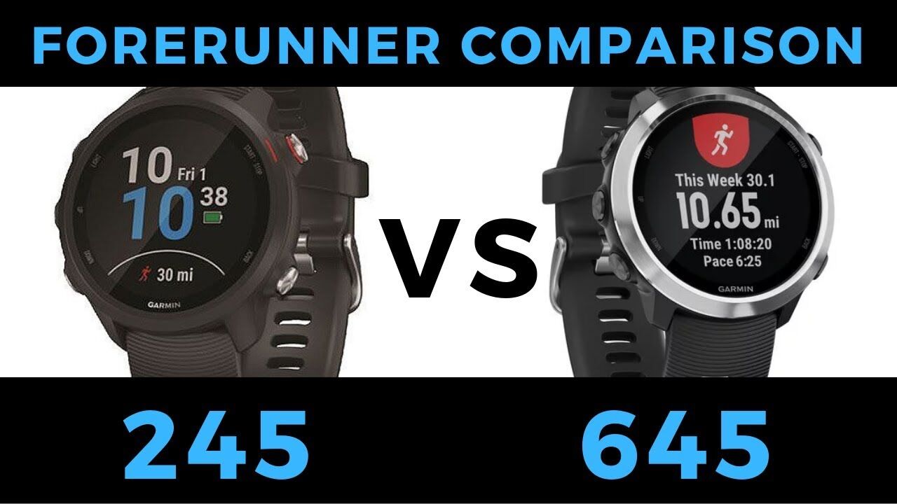garmin forerunner 645 vs polar vantage m
