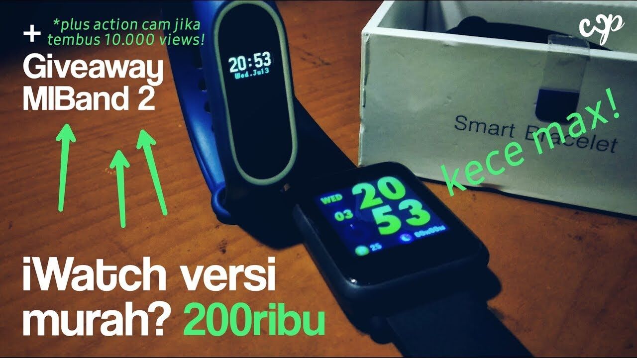 GIVEAWAY!!! Smartwatch Mewah nan Murah | Unboxing & Review Smartwatch V6